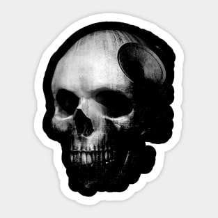 Death skull Sticker